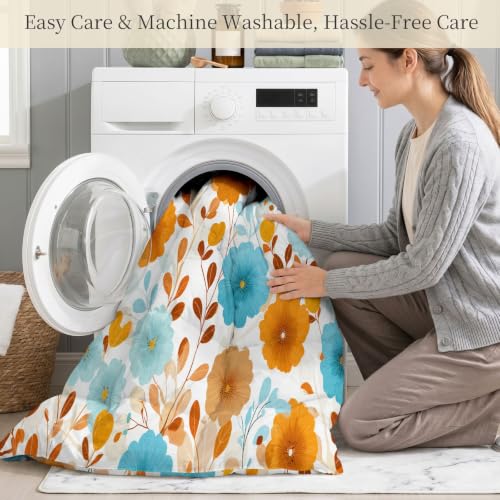 Edredón de verano de 240x260 cm con dos fundas de almohada multicolor 8