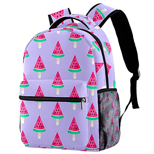 Mochila casual para adolescentes Niñas Niños, Verano Estrellas de mar Patrón Amarillo Viaje Portátil Bolsa Para Adultos Unisex