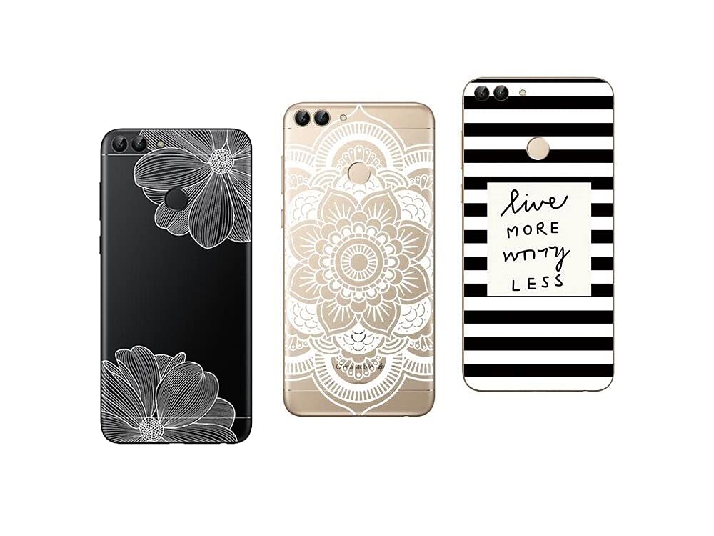 Cover e custodie nero Huawei in silicone, gel, gomma per