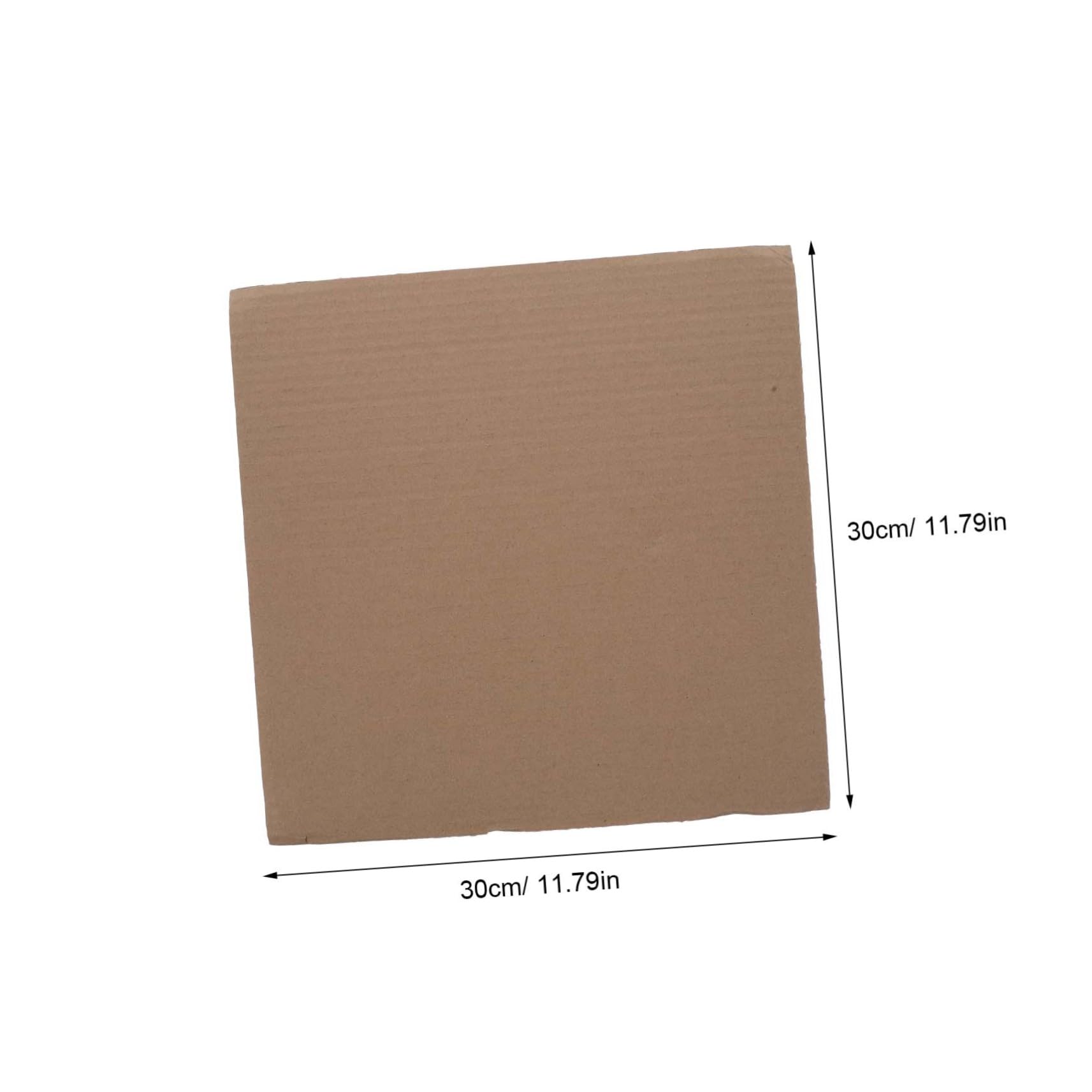 MAGICLULU 50piezas Placas de Cartón Ondulado para Embalaje Láminas de Cartón para Manualidades y Materiales de Embalaje para Proteger Artículos Cajas de Envío