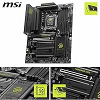 MSI MAG B850 Tomahawk MAX WiFi Mainboard, ATX - Unterstützt AMD Ryzen 9000/8000/7000 Prozessoren, AM5-80A SPS VRM, DDR5 Memory Boost 8400+ MT/s (OC), PCIe 5.0 x16, M.2 Gen5, Wi-Fi 7, 5G LAN – Ansicht 3