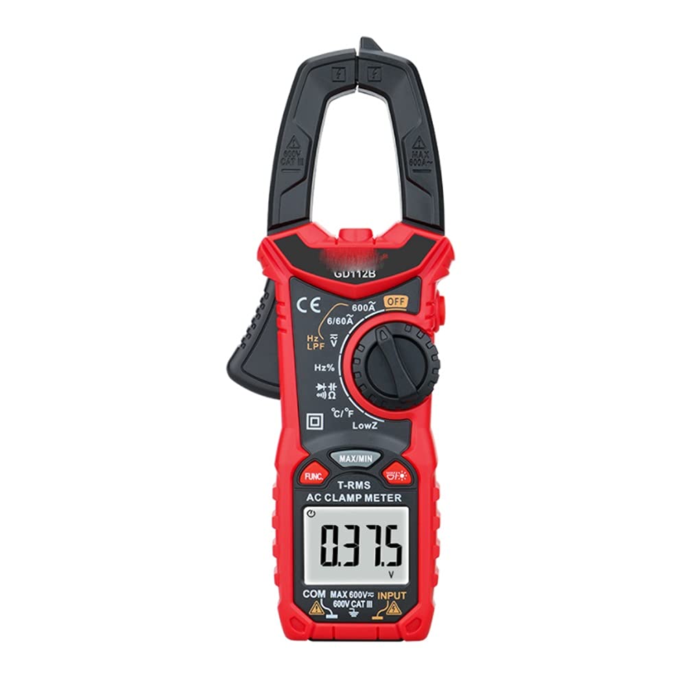 ZZABC WYBGYYP Digital Clamp Meter Multimeter 6000 Count True RMS High Precision Capacitance Ohm Temperature Voltage Tester