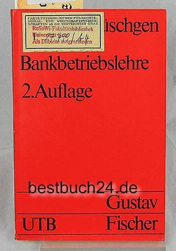 Bankbetriebslehre.: Amazon.co.uk: 9783437402180: Books