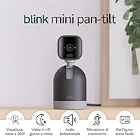 Blink Mini Pan-Tilt Camera | Videocamera intelligente di sicurezza