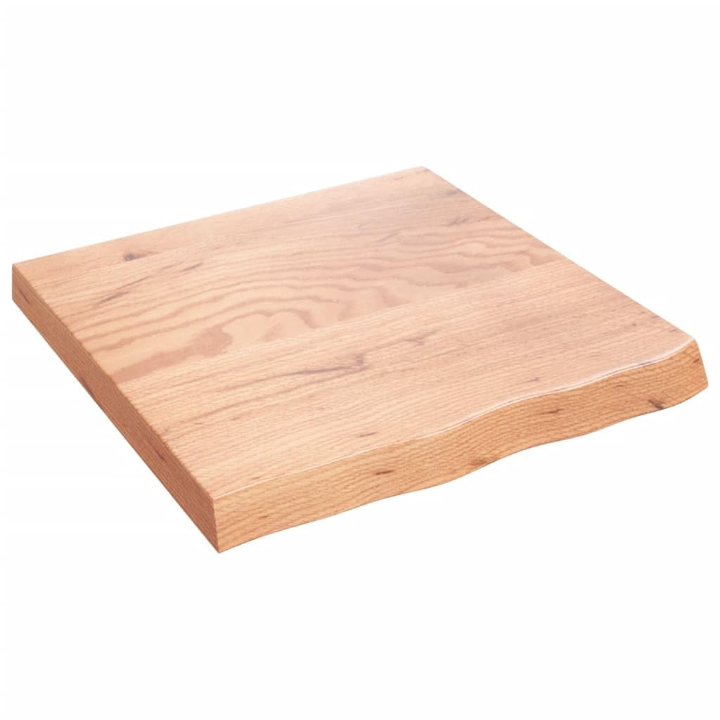 Estantería de pared para evitar desorden con madera maciza de roble robusto