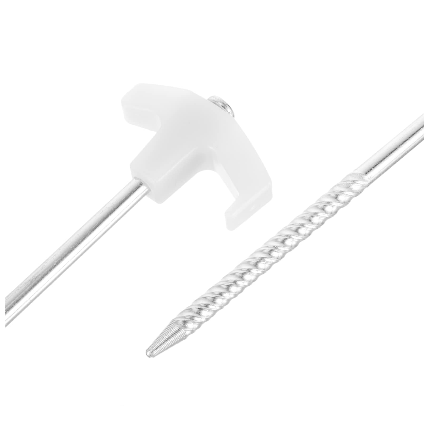 8 Piezas Piquetas Camping Resistentes Estacas Tienda Pequeñas para Duros Anclajes para Tiendas Toldos y Camping Exterior