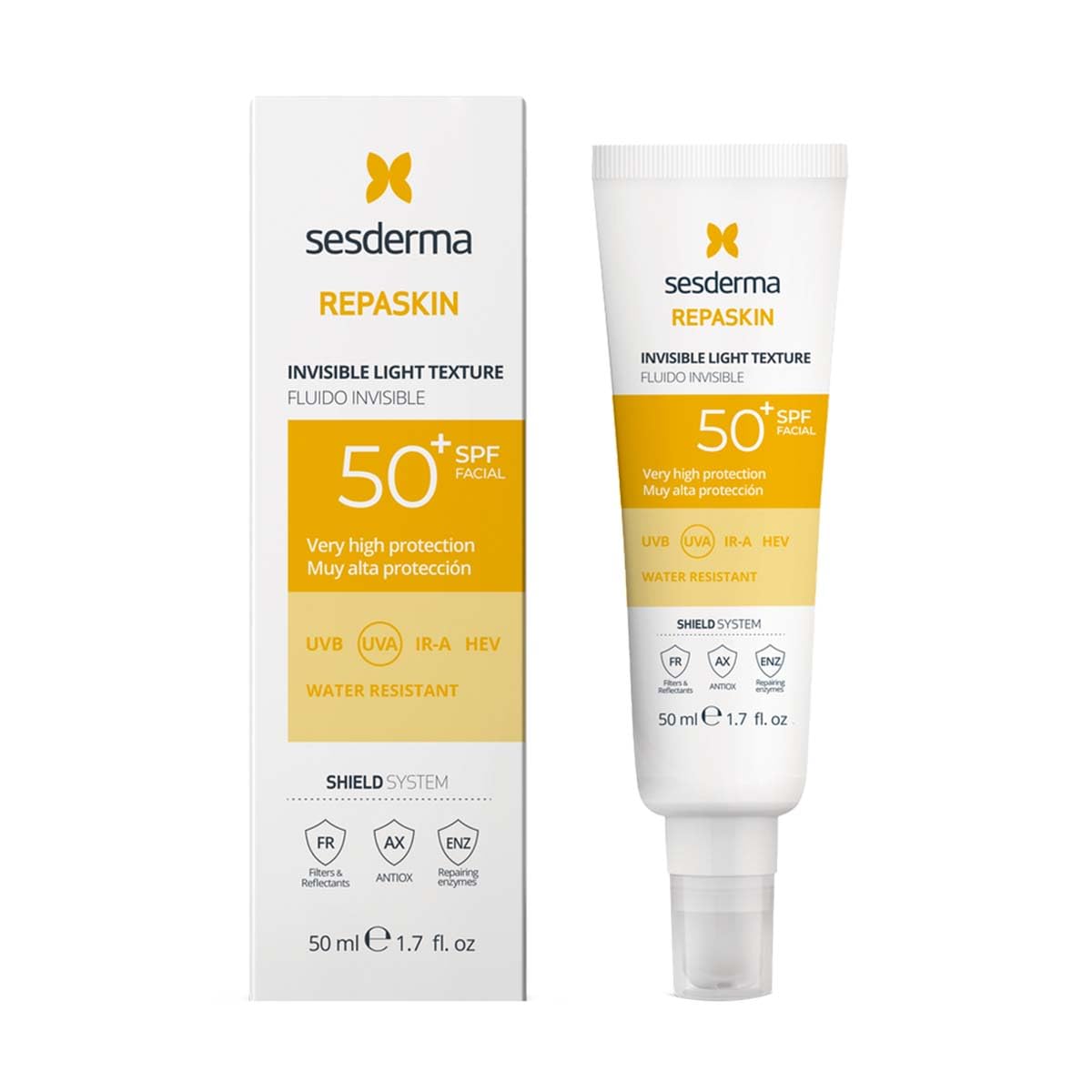 Fotoprotector Spf 50 Facial Fluido Invisible - 50 Ml