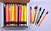 Half Pencils with Eraser - Golf, Classroom, Pew, Short, Mini - Hexagon, Sharpened, Non Toxic, #2 Pencil, Color - Neon Assortmentl, (Box of 48) Golf Pocket Pencils ™