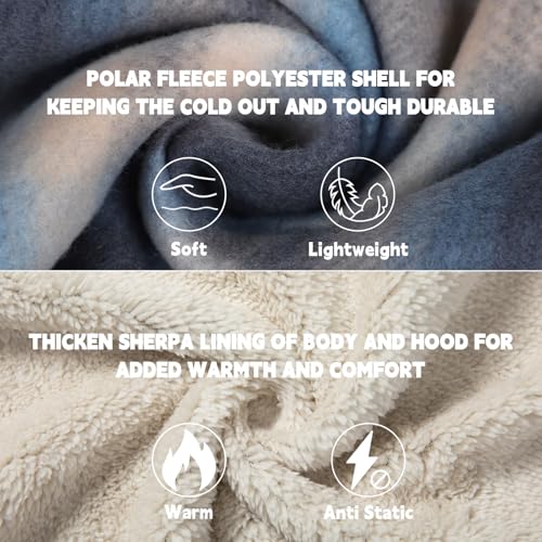 Image of LeeHanTon Mens Flannel Jackets Sherpa Lined Fleece Zip Up Winter Warm Workout Plaid Sweatshirt with Hood