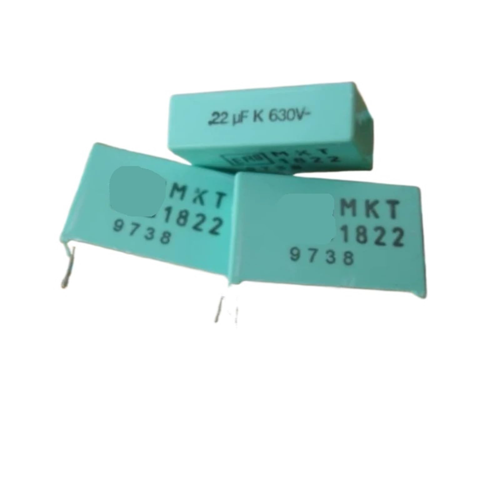 BALYDLUL 4PCS 630V 0.22UF 8.5 * 17.5 * 26.5MM Pitch 22MM Capacitor