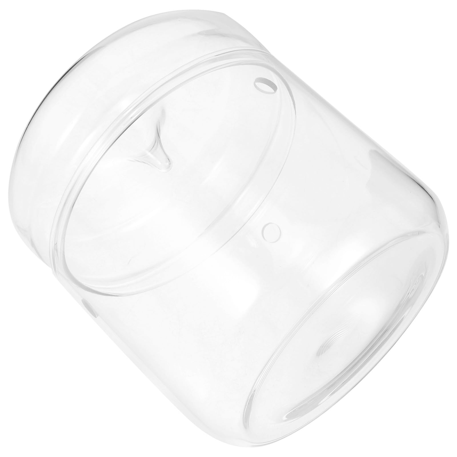 TOYANDONA Contenitore in Vetro per Micro Paesaggi Muschio, Piccolo Terrario Multifunzionale per Piante da Tavolo e Decorazione Ufficio, Bottiglia per Paesaggi Fai da Te per Soggiorno