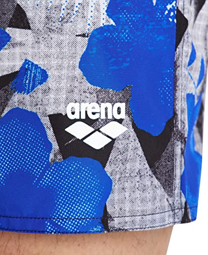 Arena Men Beach Boxer Allover, Neon Blue Multi, XL - Image 4