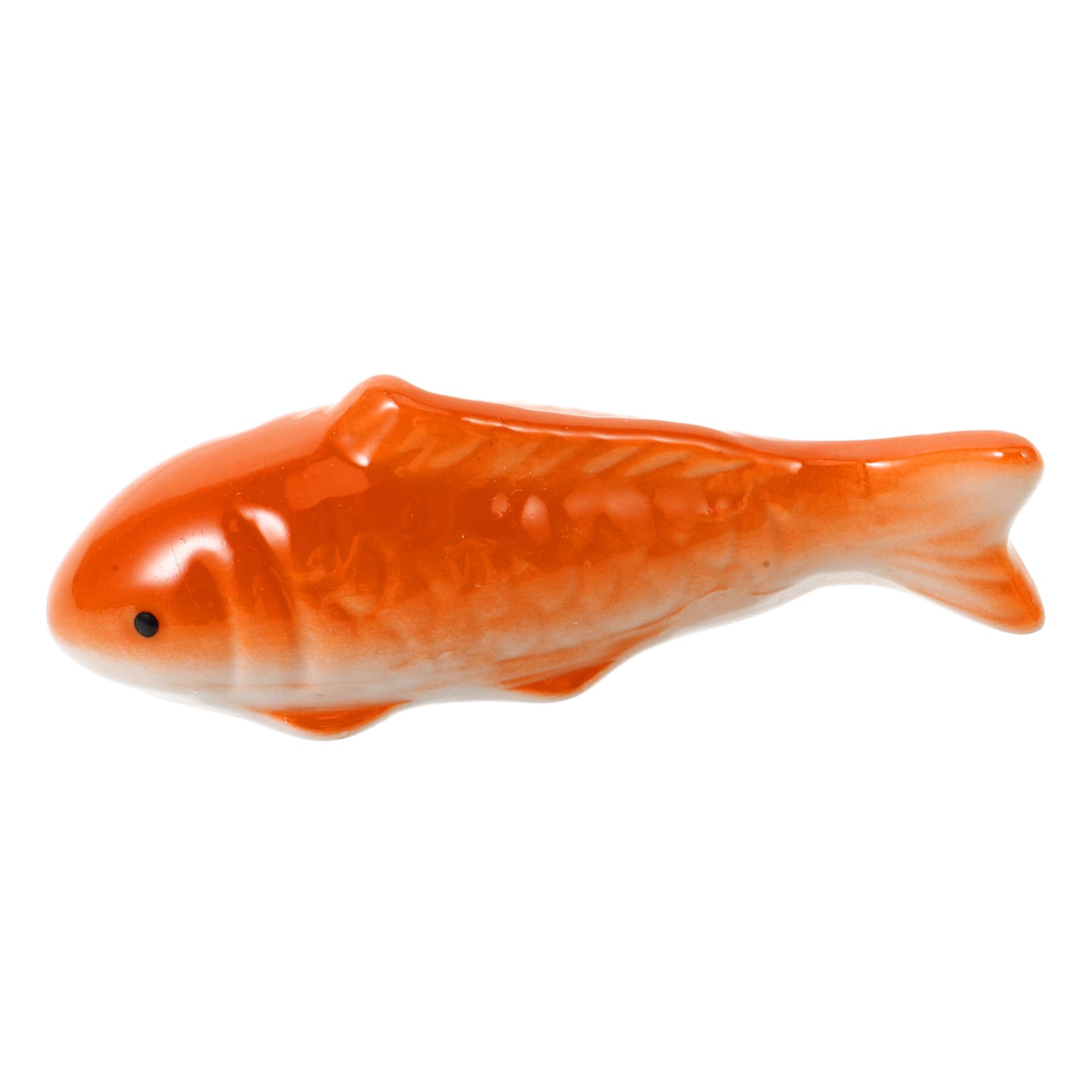 Cabilock 5 Piezas Decoración de pecera de cerámica. koi Flotante estatuilla Decorativa de Pescado Decoración de peceras Adorno de Acuario Decoraciones de Ranas Animal Adornos