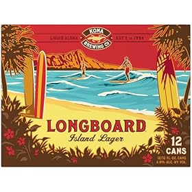 Kona Brewing Co.® Longboard® Island Lager®, 12 Pack 12 fl. oz. Cans” – コナ