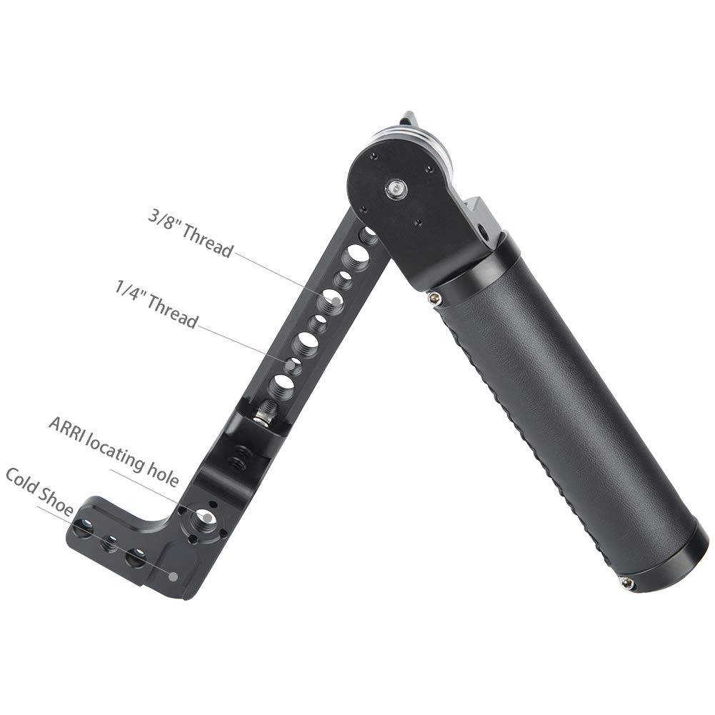 NICEYRIG Poignée en Cuir pour DJI Ronin-SC/Ronin S/DJI RSC 2 / DJI RS 2 Rosette