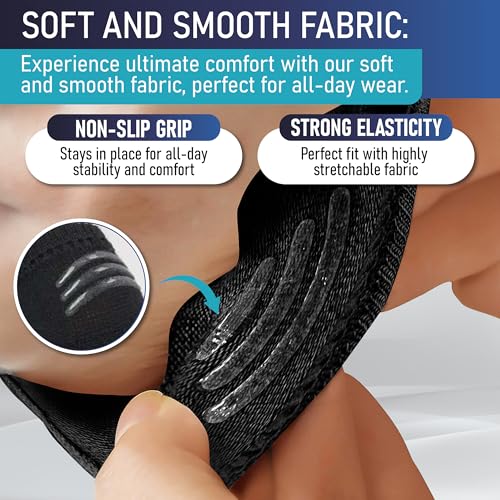 Image of PhysFlex No Show Socks for Women & Men - Low Cut, Flat Boat Line, Athletic Running & Casual Liner Socks (6 /3 Pairs)