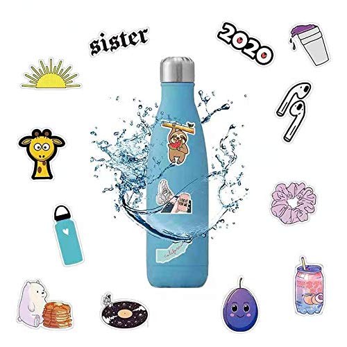 LYunMu Lot de 50 autocollants de ski pour enfants, adolescents, adultes, garçons, filles, cadeaux pour ordinateur portable, skateboard, bagages, voiture, vélo, tasse, ordinateur, bouteille d'eau, ski LYunMu Lot de 50 autocollants de ski pour enfants, adolescents, adultes, garçons, filles, cadeaux pour ordinateur portable, skateboard, bagages, voiture, vélo, tasse, ordinateur, bouteille d'eau, ski
