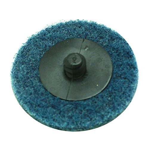 Superior Pads and Abrasives SD2F 2 inch Roll-on and Roll-Off Style Surface Conditioning Sanding Disc (Blue Color and Fine Grit)