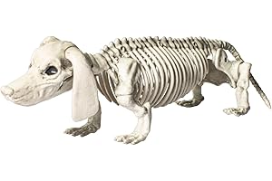 Dachshund Dog Skeleton Halloween Decoration