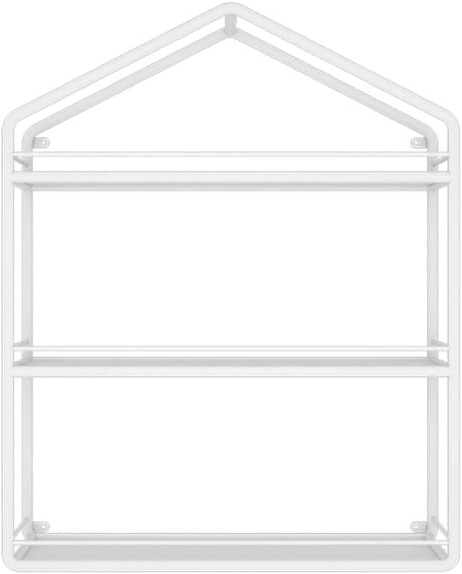 Estante de Pared para esmaltes de uñas: Este Estante de Pared para esmaltes de uñas, Fabricado en Metal, es Ideal para Salones de Belleza y Tiendas. Ofrece un Amplio Espacio para Guardar fra