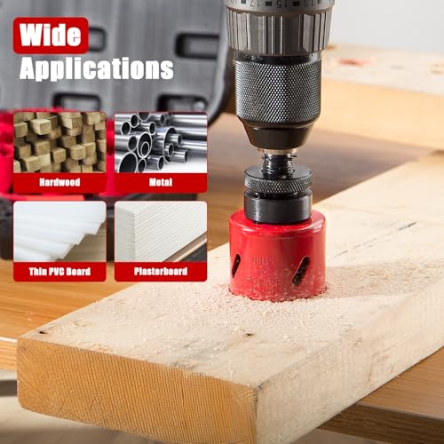 HYCHIKA Bi-Metal Hole Saw Kit