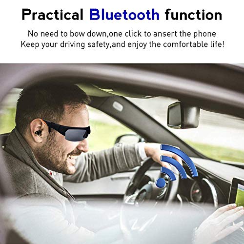 Rvest Kamera Brille,Brille Kamera,Bluetooth Sonnenbrillen Kamera Tragbare Bequeme Sportkamera 1080P HD Video Recorder… – Bild 7
