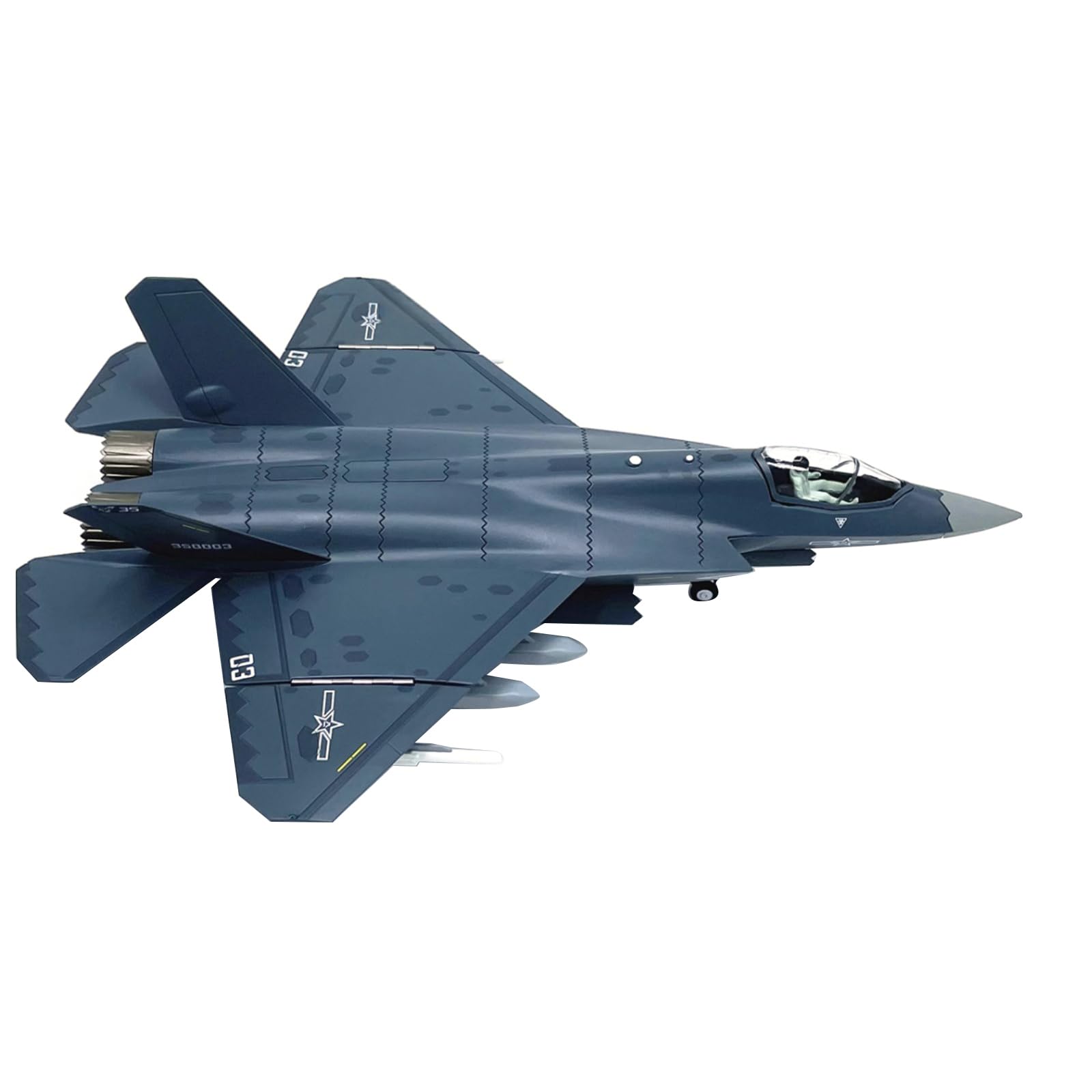 特別価格　J-35 戦闘機　1/72スケールプラモデル完成品 Amazon.co.jp: 1:72中国J-35戦闘機モデルシミュレーション航空機モデル