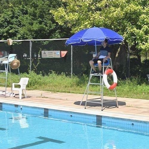 Silla Salvavidas para Piscina de Acero Inoxidable 1.8m miniatura 2