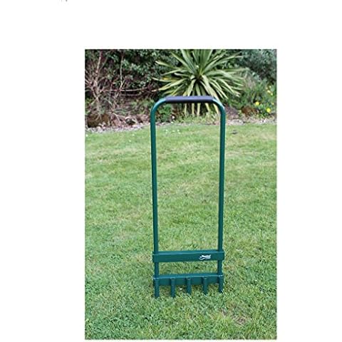 Greenkey Garden and Home Ltd Hollow Tine Lawn Aerator, Green Cover