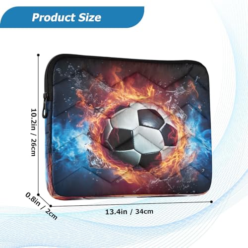 Funda para portátil 13-14 pulgadas Fire Flame impermeable miniatura 3