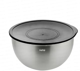 Nehir Silver Çelik 9 Parça Karıştırma Kabı Takımı