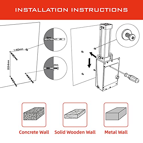 12oz/16oz Aluminum Can Crusher, Heavy Duty Pneumatic Can Compactor, Automatic Discharge after Crushed Soda Beer Cans, Safe and Efficient Recycling Tool, Mounted onto the Wall - Thumbnail 6