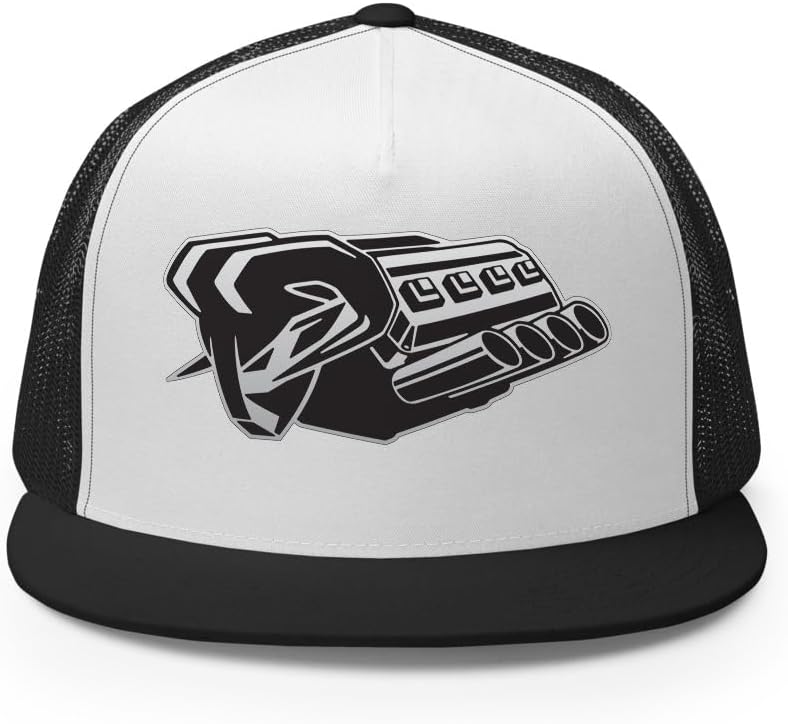 RAM HEMI V8 Engine Trucker Hat - Officially Licensed