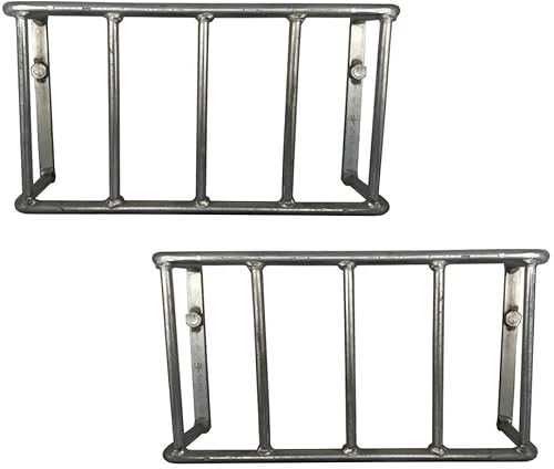 Rebadis - Lot 2 grilles de protection feu arrière, 260x140mm, protège-feux droit et gauche pour éclairage arrière de remorque, caravane, camping-car