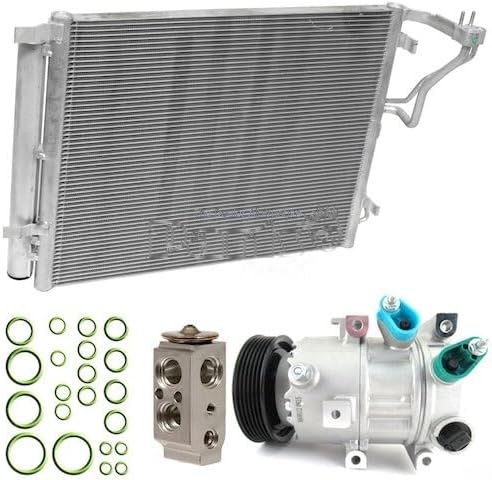 A/C Compressor and Condenser Kit for 2014-2015 Kia Optima
