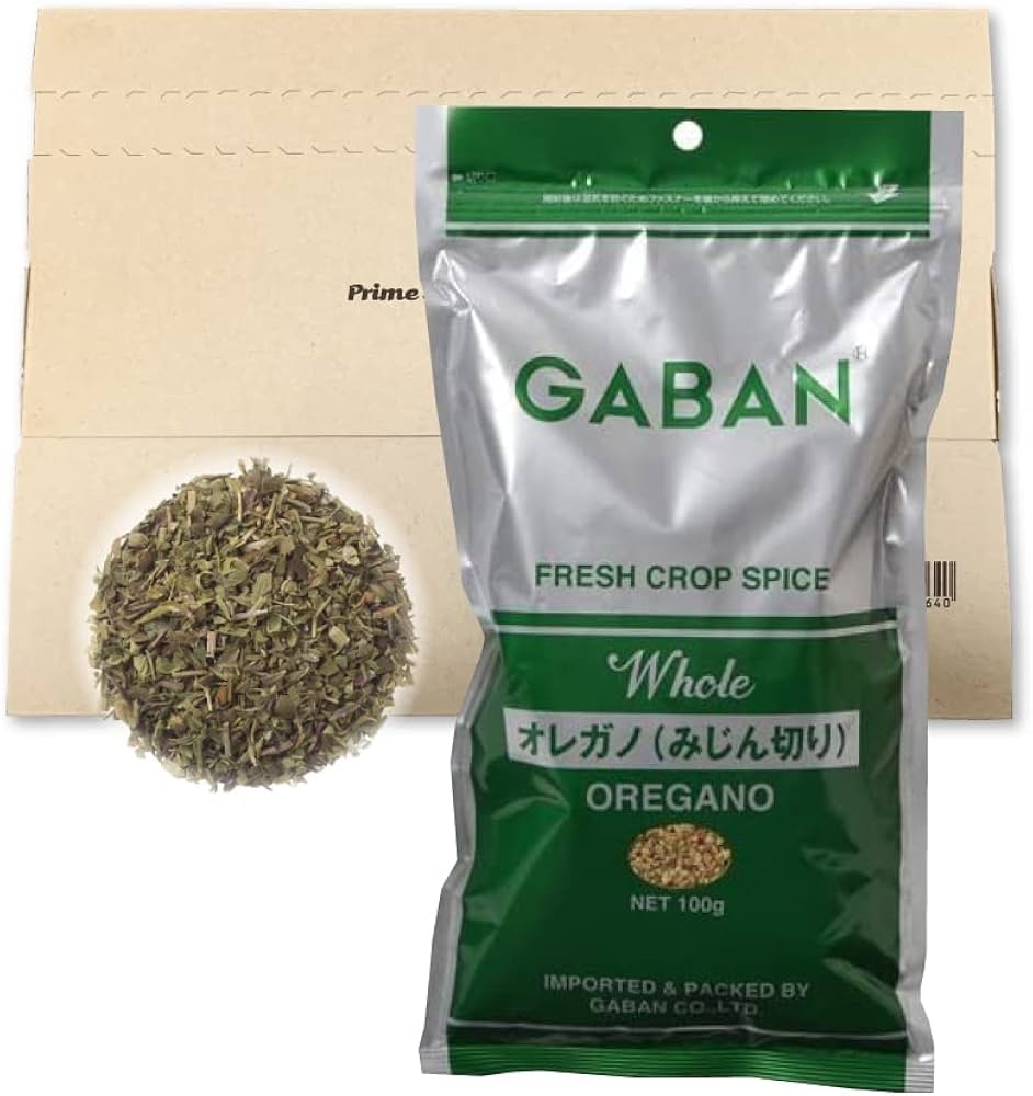 Amazon.co.jp: Gavan Oregano, Chopped, 3.5 oz (100 g), 1 Bag