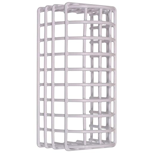 Safety Technology International, Inc. STI-9622 Motion Detector Damage Stopper, Protective Steel Wire Guard for PIR Units , White