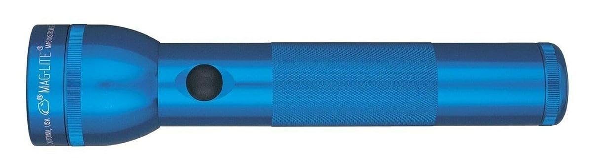 MagLite LED Flashlight - Anodized Aluminum, 2-Cell, Blue, Model ST2D116