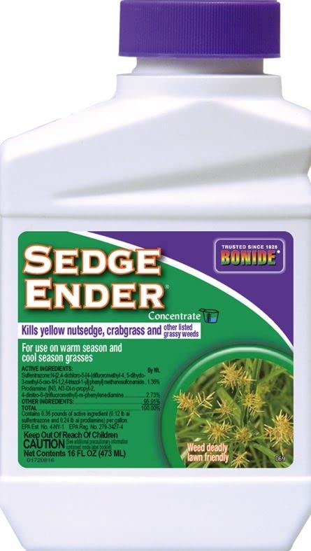 Bonide # 069 16 oz Concentrado Sedge Ender Spray - Cantidad 9 Botellas
