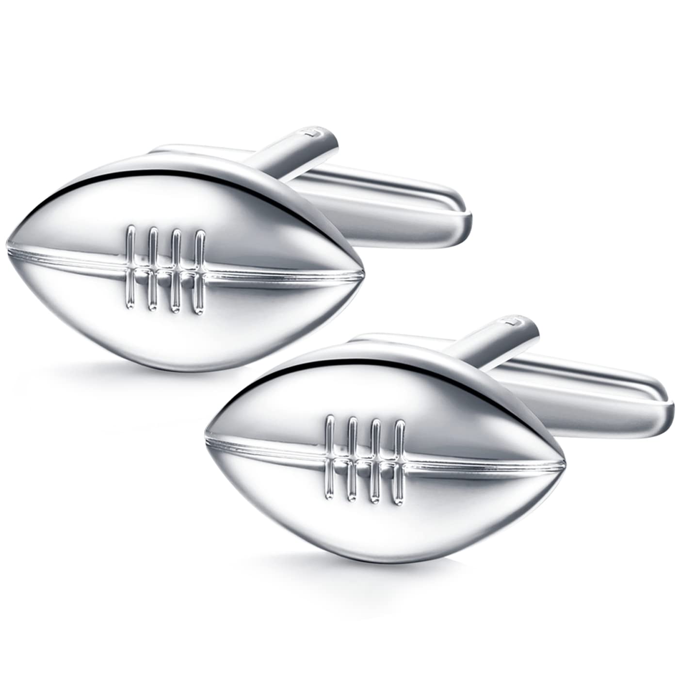 Honey Bear Gemelos para hombres - Rugby de fútbol, regalo de boda de negocios, de plata
