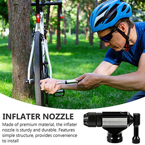 BESPORTBLE Infladores para Bicicletas Adaptador Válvula Co2 Inflador de Pneu de Alta Pressão para Bi