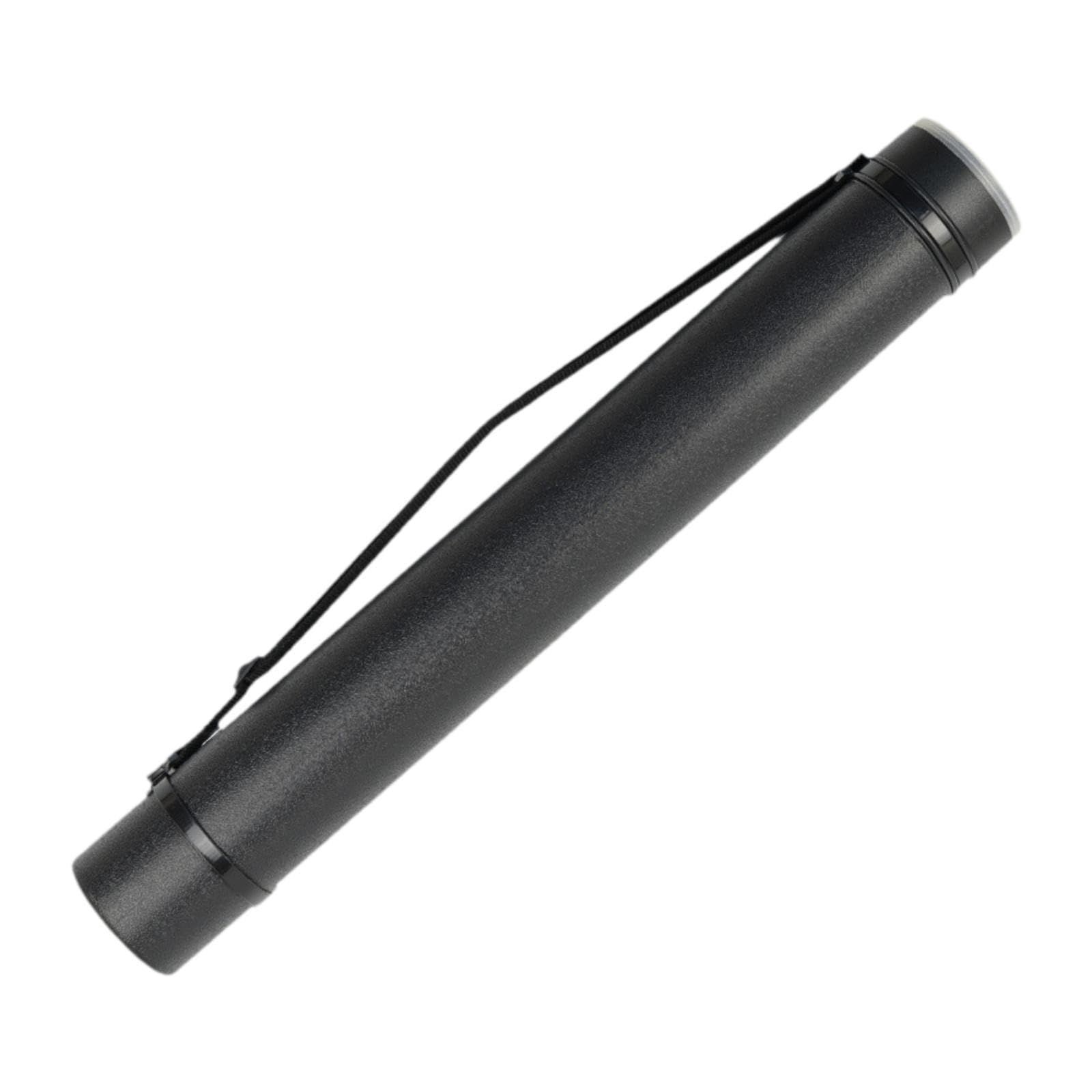 Tubes Extensibles pour Affiches, étui de Rangement Rond, étui de Transport pour Affiches, Tube Télescopique pour Dessins, noir