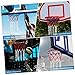 Milisten Thick Nylon Basketball Net Replacement 2 Pack Outdoor Indoor Basketball Hoop Net Woven Basketball Accessories for Practice