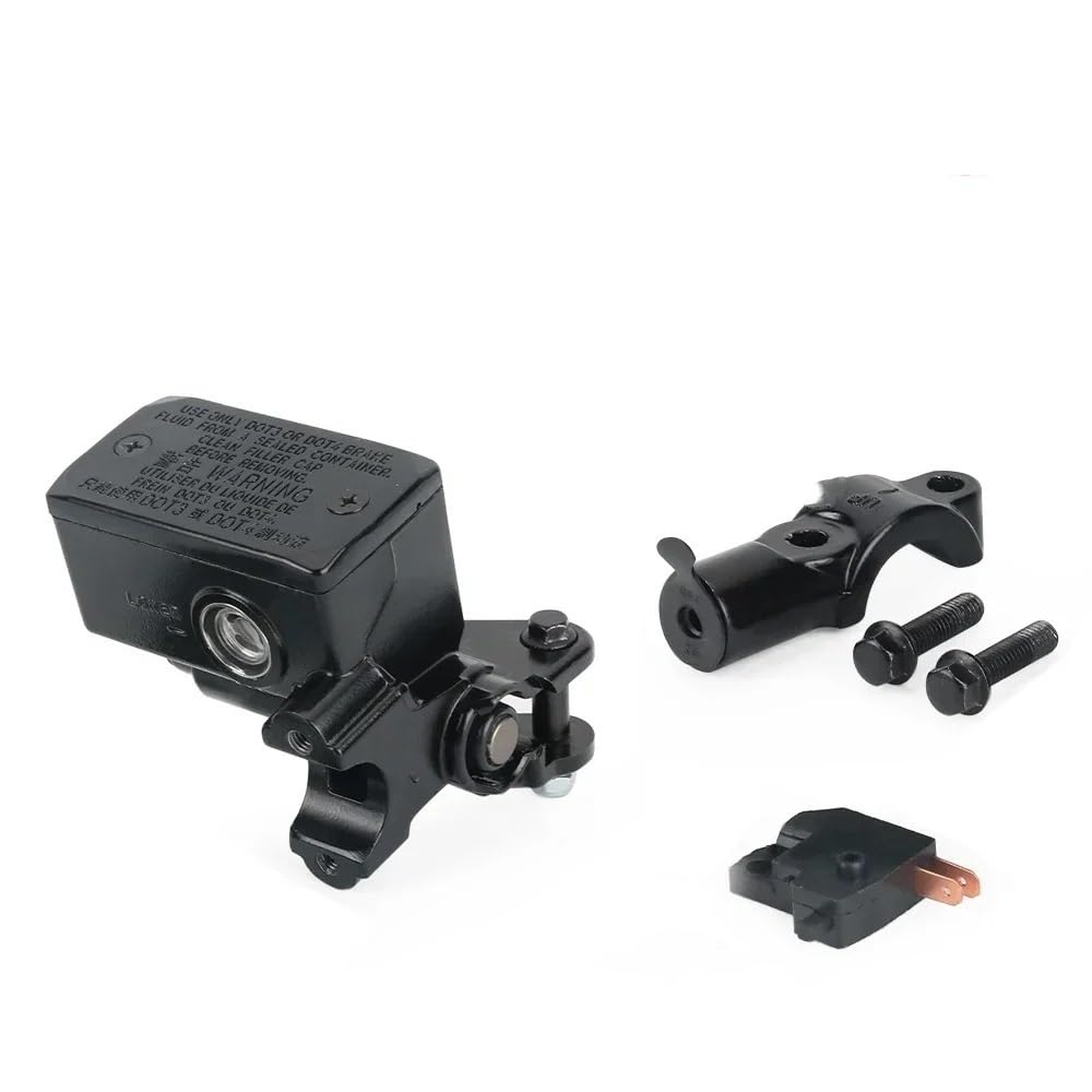 Dngjuen Pump And Adapter For Gsf600 For Gsf650 For Gsf1200 For B&Andit For Gw250 For Gsx1250f For Gsx-S750 Motorcycle Brake Master Cylinder Hydraulic Pump Lever Clutch Brake Lever(Pump And Adapter)