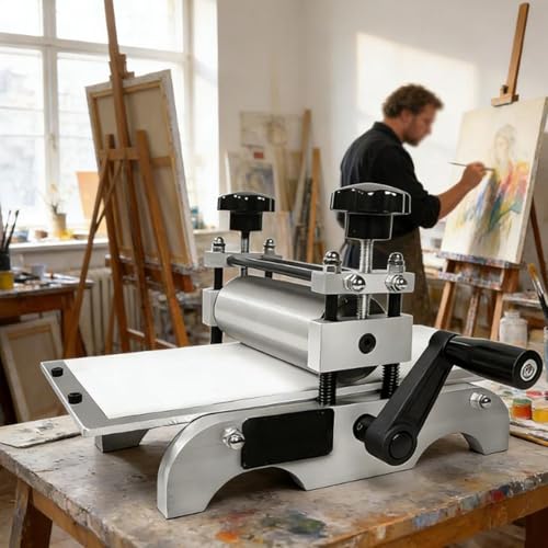Funzionalità versatile: questa macchina supporta un'ampia gamma di processi di stampa, tra cui la stampa intaglio e tipografica, rendendola uno strumento essenziale per la creazione e l'istruzione nelle arti grafiche contemporanee.
