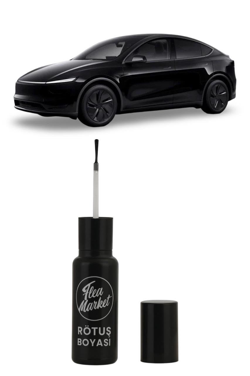 TESLA Solid Black PBSB Rötuş Boyası 25ml Fırçalı Şişe Set