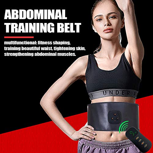Estimulador muscular, Andoer Cinto de treinamento de fitness EMS Unissex inteligente Estimulador mus