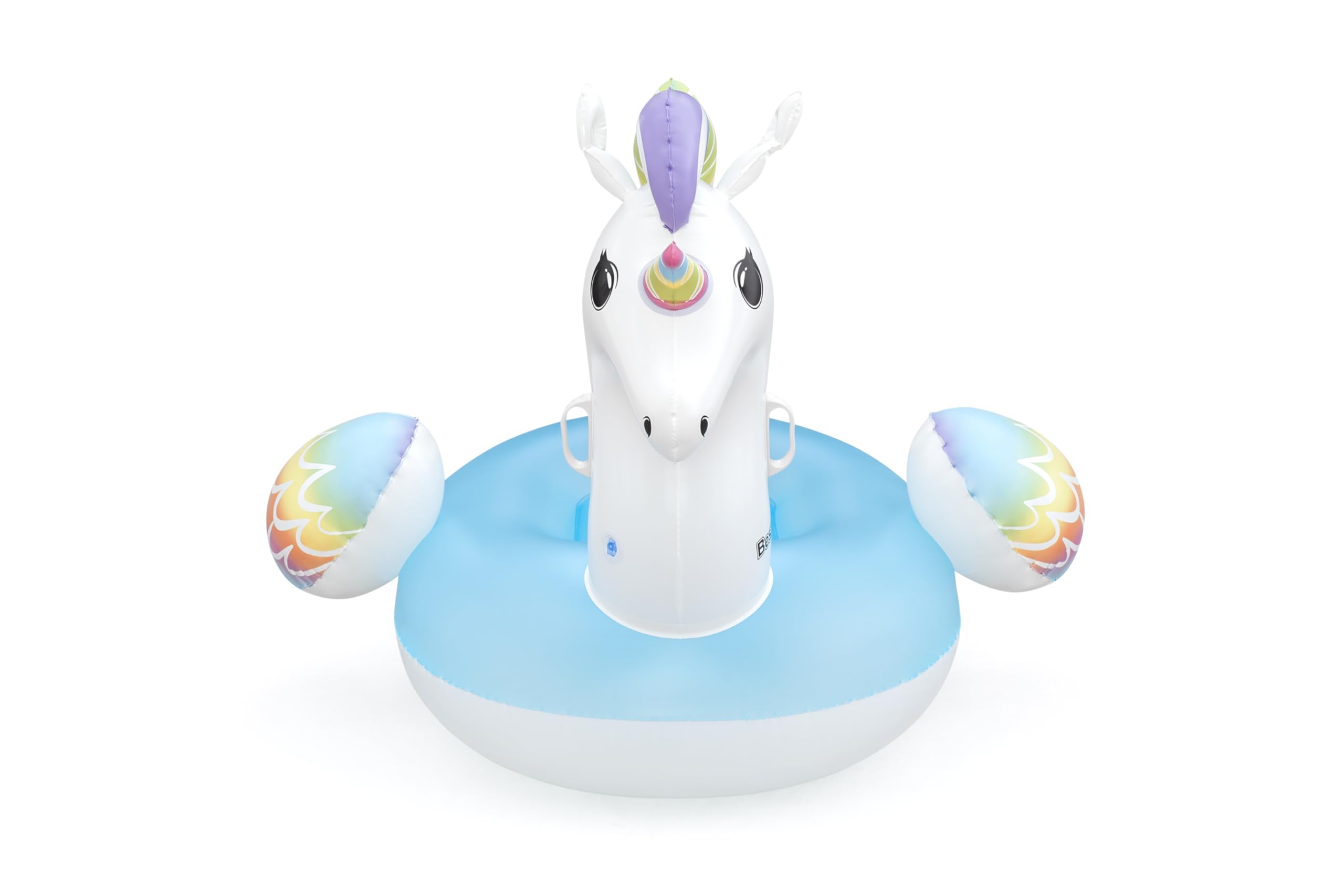 Bestway Unicorn Pool Float, Kids Inflatable Ride-On with Handles, Inflatable Beach Toys