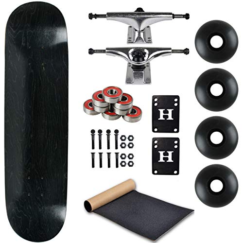 Moose Complete Skateboard Stain Black 8.5