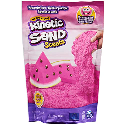 Image of Kinetic Sand Scents, 8oz Pink Watermelon Burst Scented, for Kids Aged 3 and up